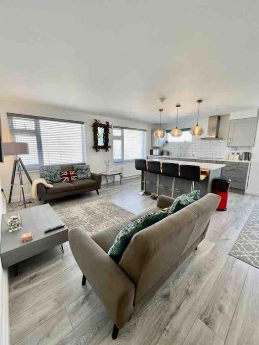 The Emslie Road Beach Flat Falmouth Exteriör bild