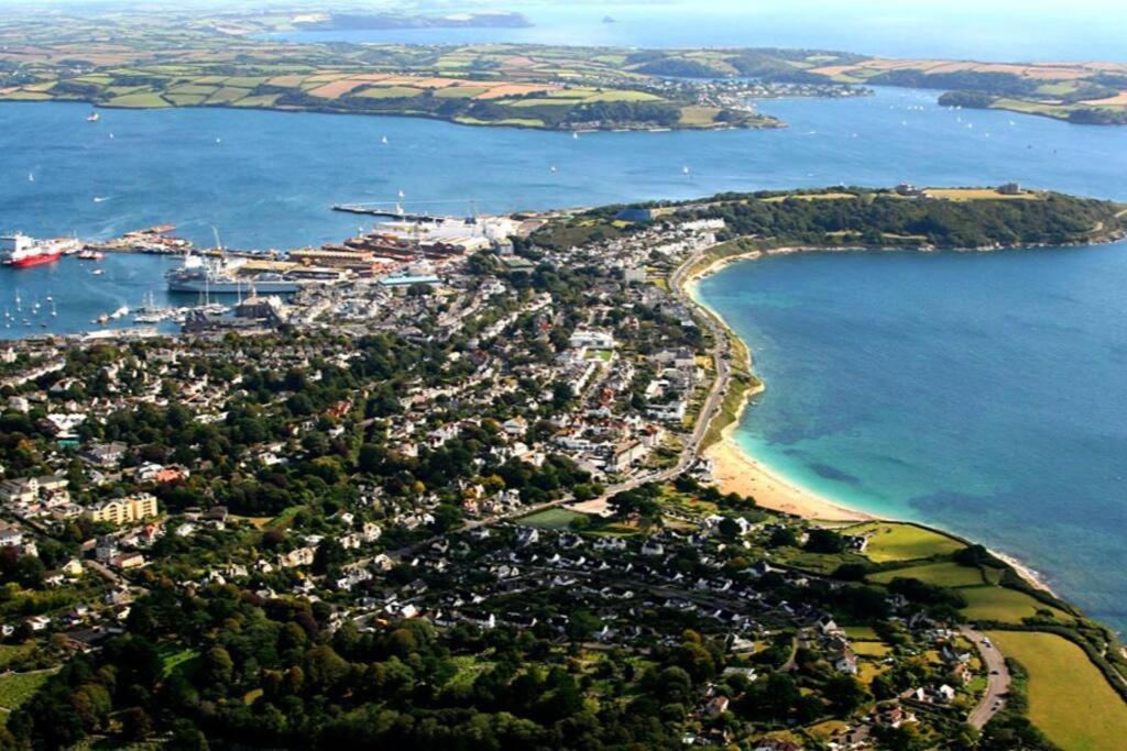 The Emslie Road Beach Flat Falmouth Exteriör bild